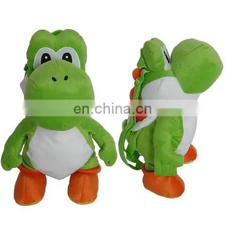 soft plush animal plush dragon backpack