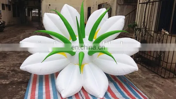 lighting inflatable flower for wedding decoration
