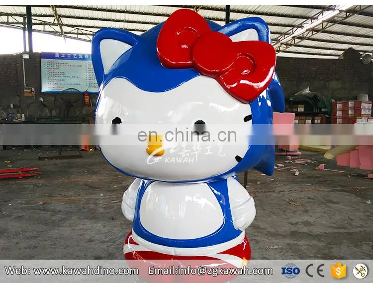 KAWAH Fiberglass Garden Decoration Cartoon Characters Sonic
