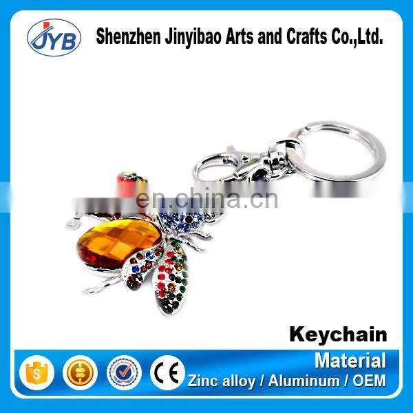 DIY hit the bell key ring Creative bells Ladies bag pendant Anti - theft car key ring pendant