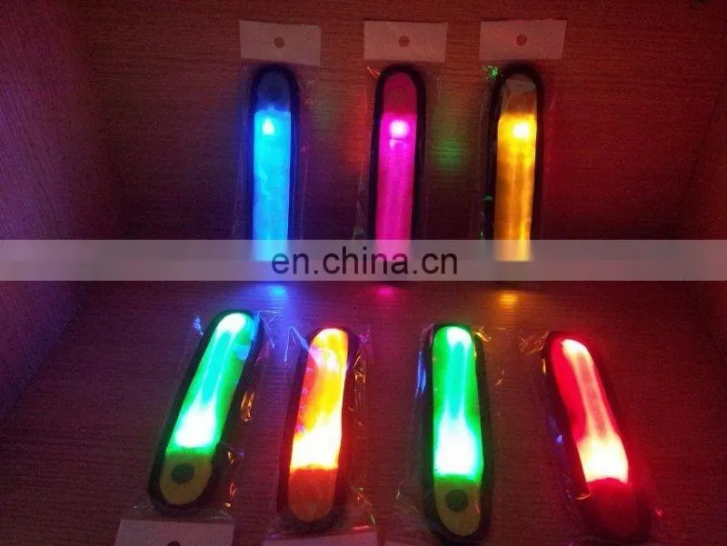 2016 Hot LED Light Armband Night Running Armband Flashing Reflective LED Safety Armband