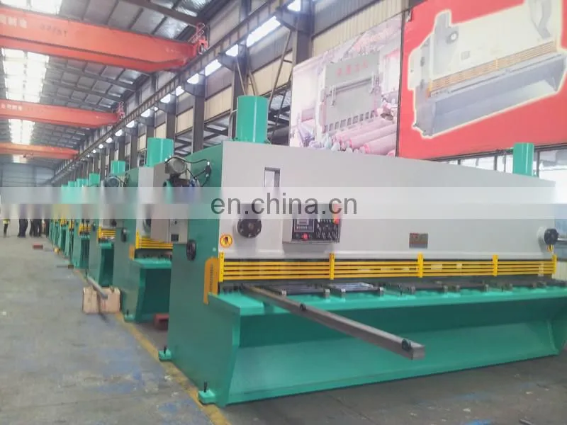 QC11Y-8/2500 hydraulic shearing machine specification