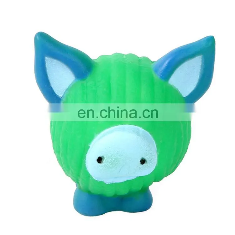 Cow Shaped Puppy Dog Toys Chewing Squeaky Vinyl Pet Toys With Sound Squeaker