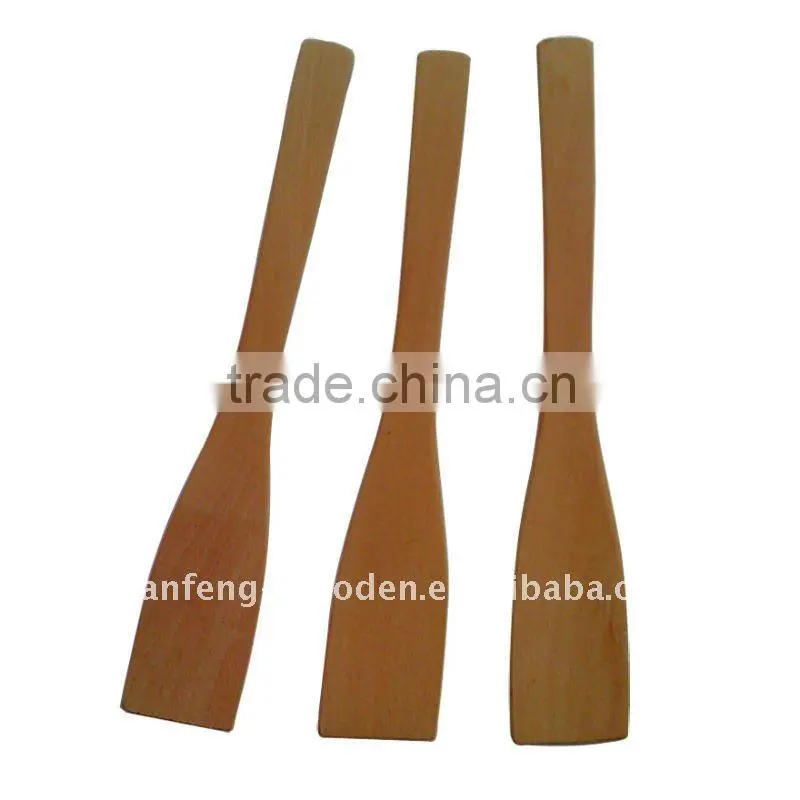wooden baking spatula