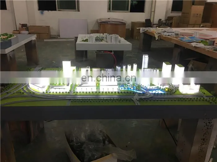 scale model building for development ,city planning for USA