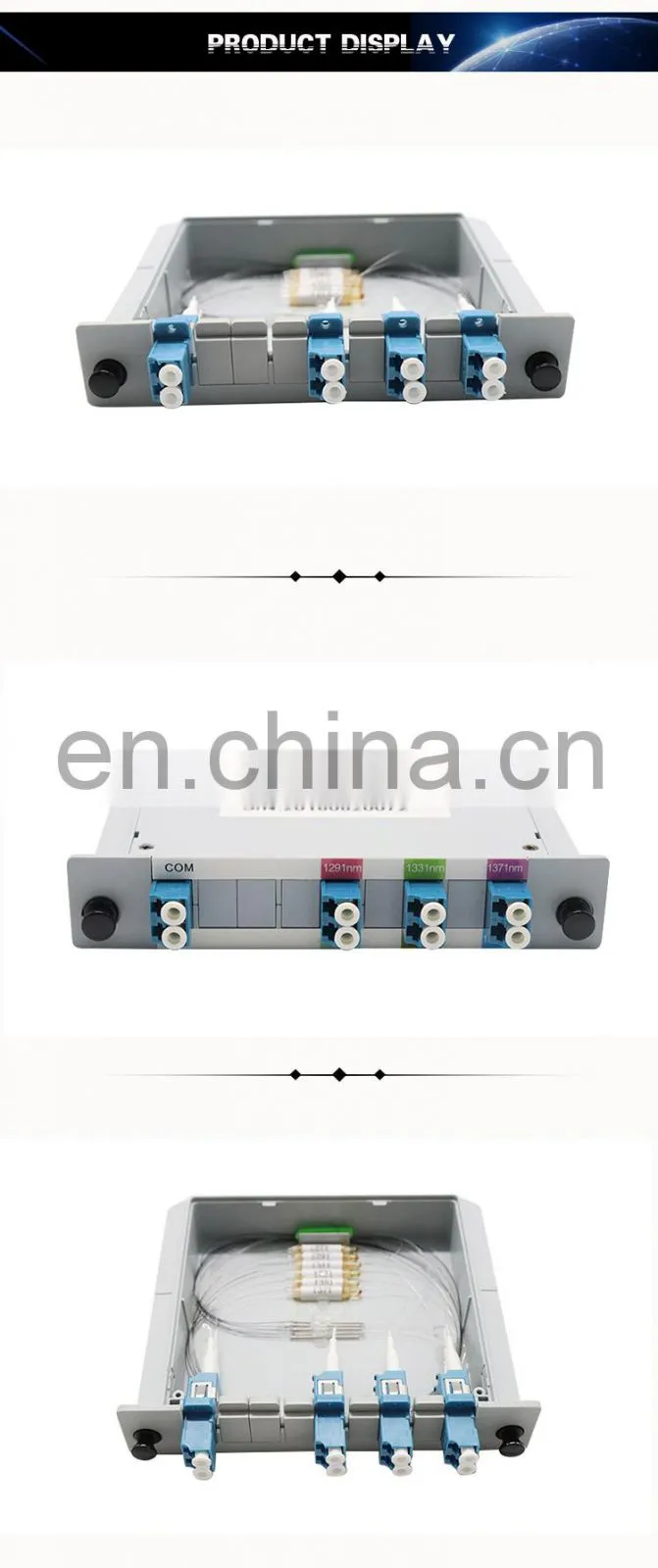 LC /Sc Connector 4CH 6CH 8CH Lgx Box Type CWDM