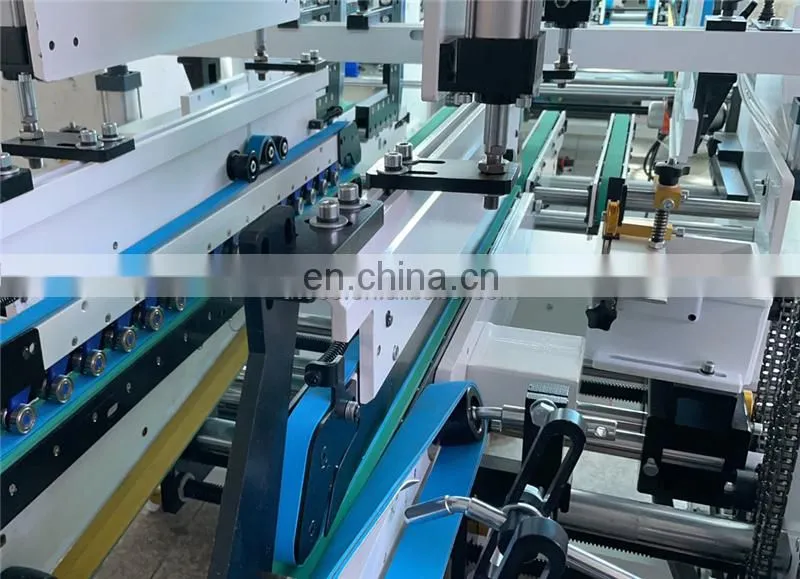 UFG800B Economic Middle medium speed Automatic straight line Paper Box Folder and Gluer