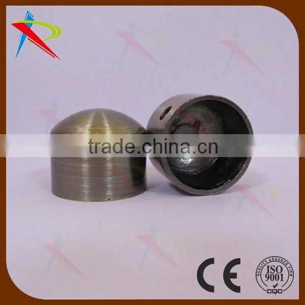 Home decor curtain accessories curtain rod ends/end caps for rod