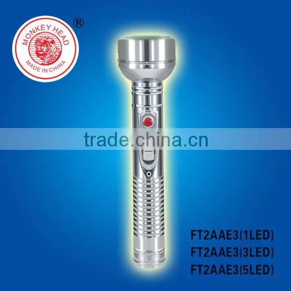 Wholesale 2015 metal Led torch light for Africa