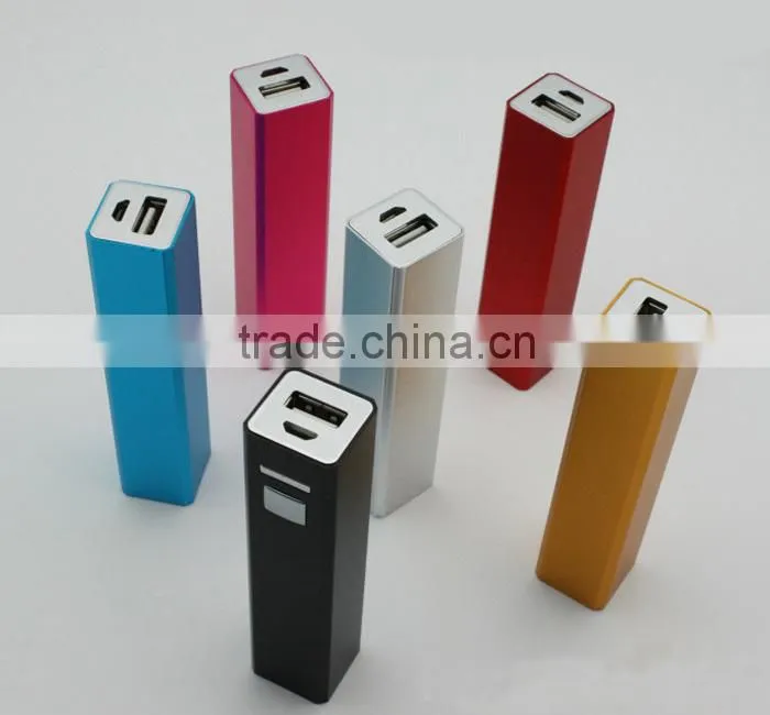 2600mAh smart portable mobile metal power bank for xiaomi