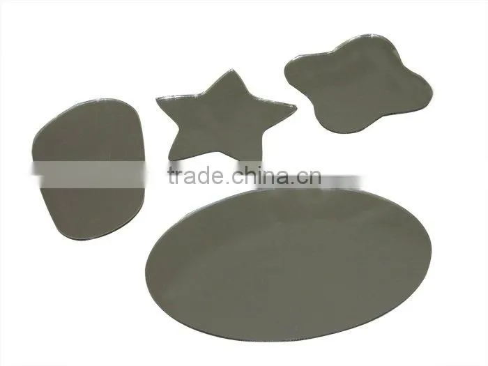 2mm-8mm Silver mirror glass in the shape of glass