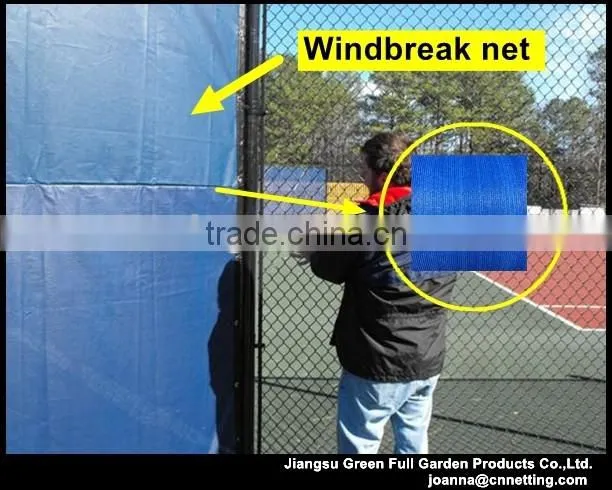 Plastic Garden use Green Privacy Fence Screen