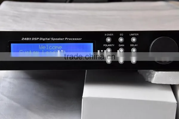 Professional DSP Speaker Equalizer DSP-2X4