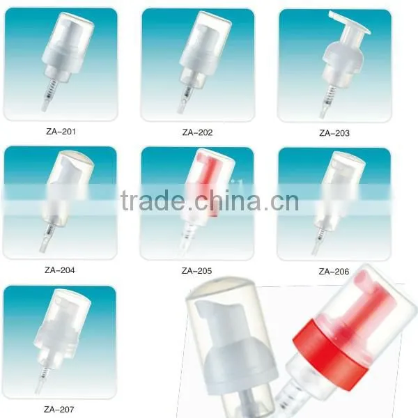 plastic foam lotion pump pressing foam pump good quality and low price