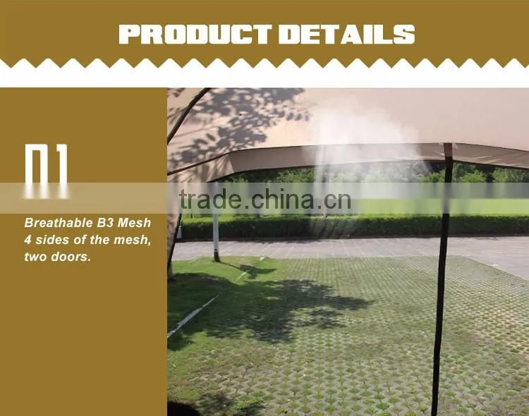 GIANT camping outdoor big Screen House party tent canopy