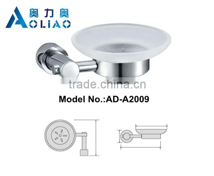 High quality Bathroom accessory stainless steel single bathroom soap dish holder
