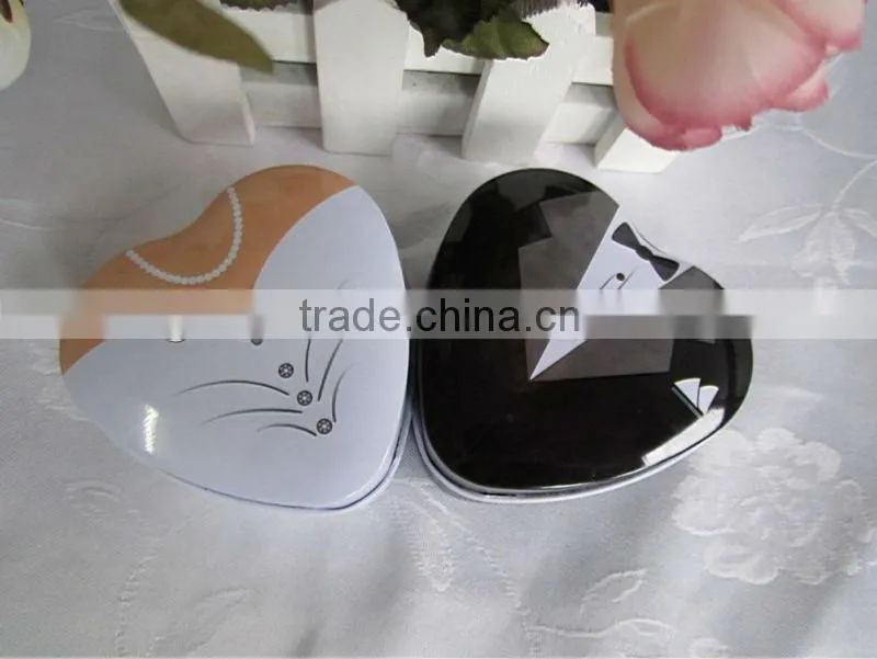 Pretty heart shape tin box,chocolate tin box, tin gift boxes