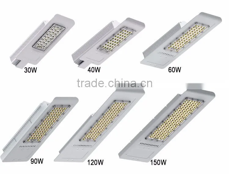 Outdoor aluminum street light fixtures IP67 design led outside street light