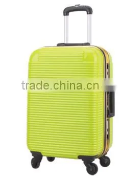 China PC+ABS candy color trolley luggage high quality business travel luggage wholesale