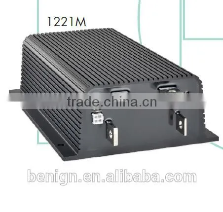 Industrial trucks, golf and utility vehicleswith Curtis Model 1221M programmable series motor controllers