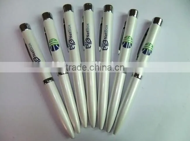 promotional pen with led light,led light pen writing in the dark for christmas gifts,