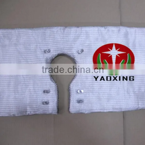 fire retardant cover with ceramic fiber and glass fiber ceramic fiber blanket with installing alumina silicate ceramic fiber bla