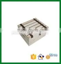 Customized wooden wine box with handle