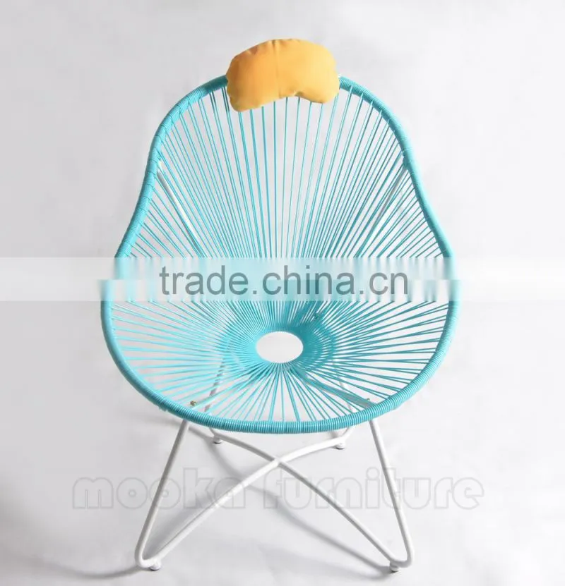 hot sale Acapulco chair KD poly rattan furniture MKR03