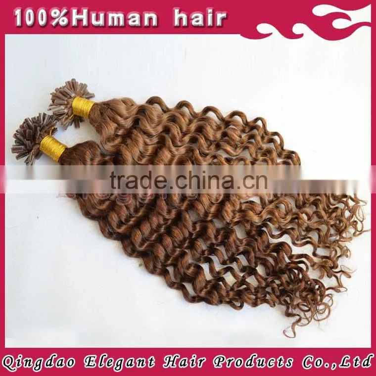 Nail/U Tip Hair extension for brazilian hair weave in alibaba