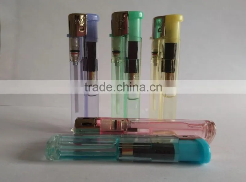 Chinese cigarette lighter transparent electronic lighter FH-606 smoking accessories