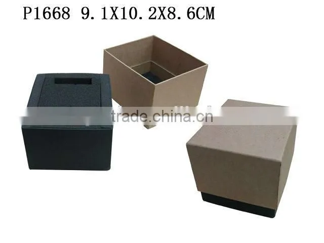Factory hand made two cover paper foam EVA insert for gift watch box T1668