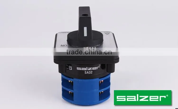 Salzer Rotary Cam Switches SA32 2-2 (TUV,CE and CB Approved)