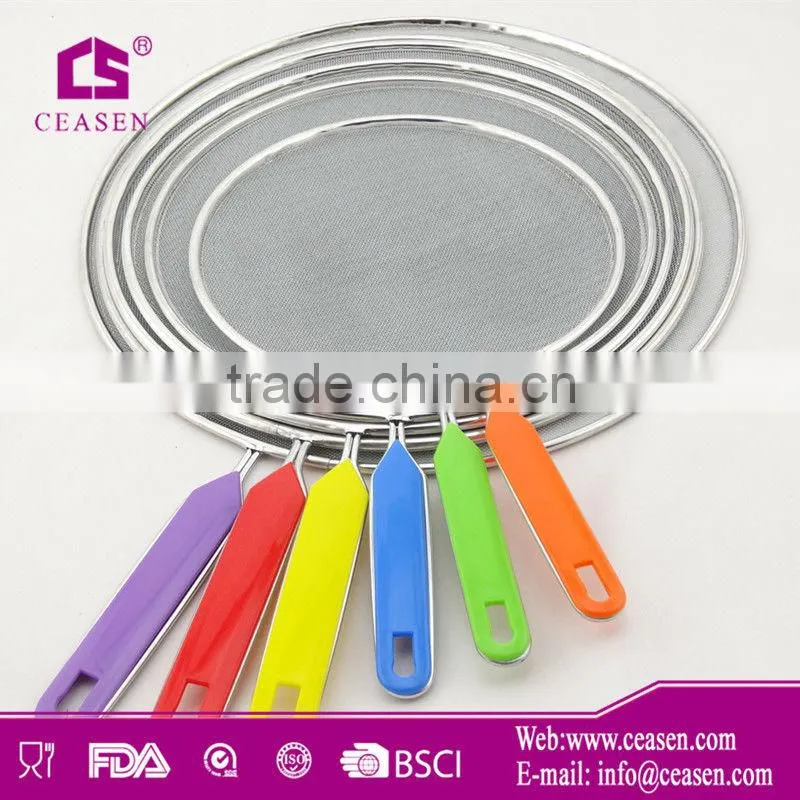 Stainless steel food and vegetable strainer