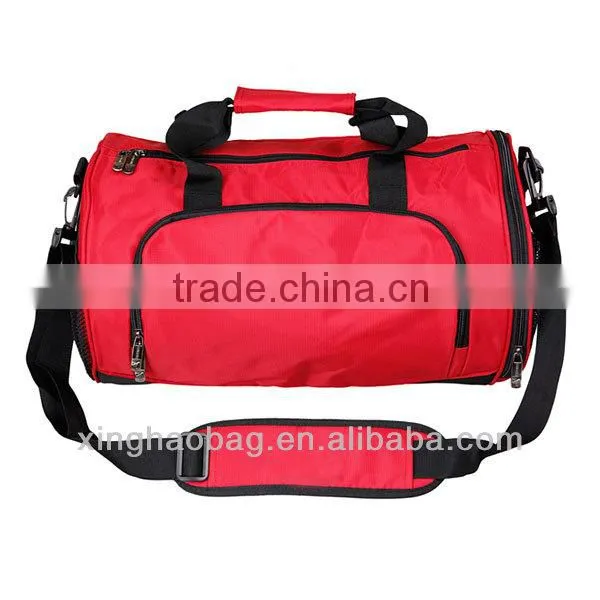 2014 Korean style wholesale custom sports bag with shoe compartment