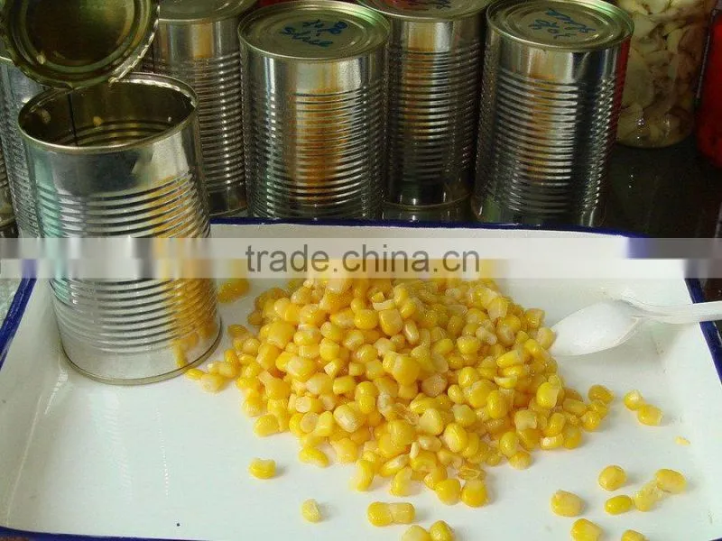 canned sweet corn