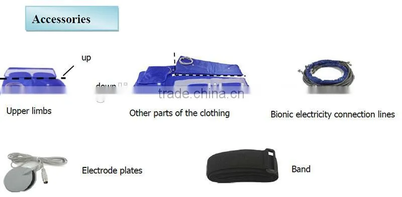 Portable 3 in 1 lymph drainage machine pressotherapy with far infrared to lose weight