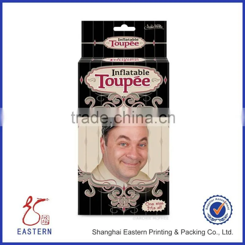 Top Piece Hair Extension Packaging Boxes,Toupee box
