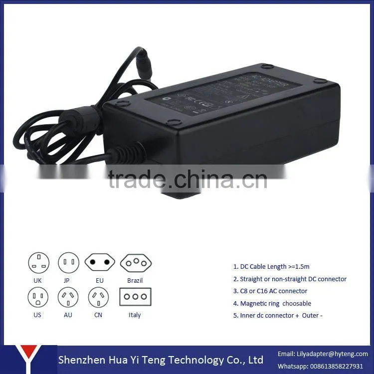 72W 12v6a 24v3a 9v8a 36v2a Computer External Power Supply