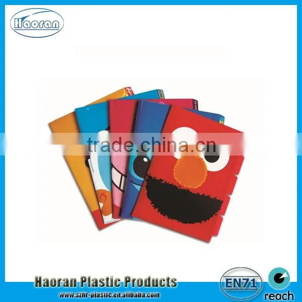 Customized Printed Smile Face Decorative Book Cover for Notebook