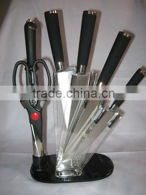 Acrylic knife rack - kitchen ware