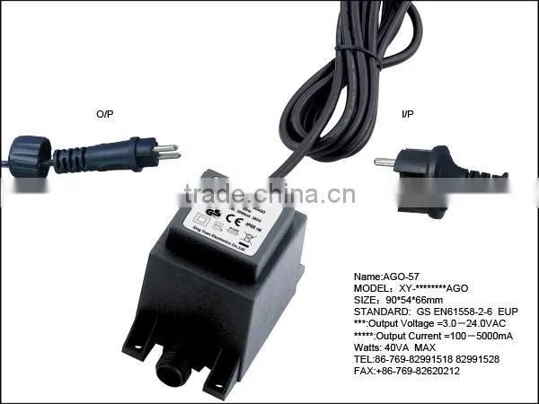 5V or 12V Multi AC Plugs or DC Plugs Adapter Universal