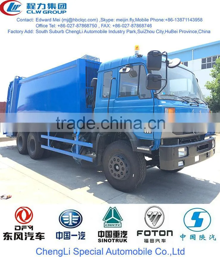 garbage compactor truck 16 m3,garbage compressor truck 16,000 liter