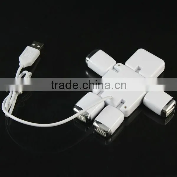 High Speed USB 2.0 Cool Robot 4 Port Usb Man Hub Splitter