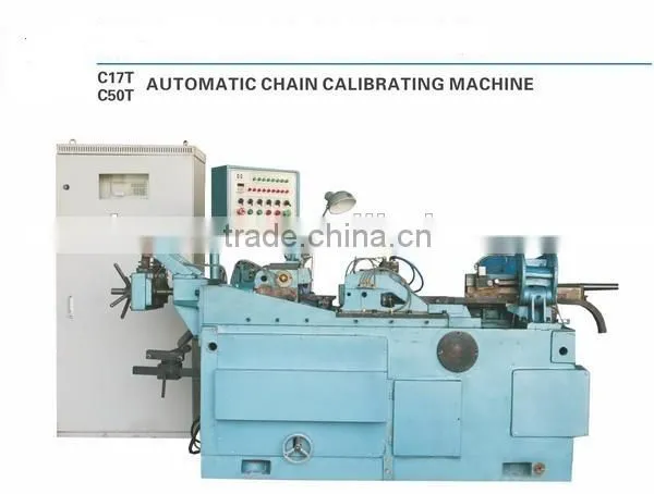 High Efficent China Automatic Chain Link Calibrating Machinery Manufacturers