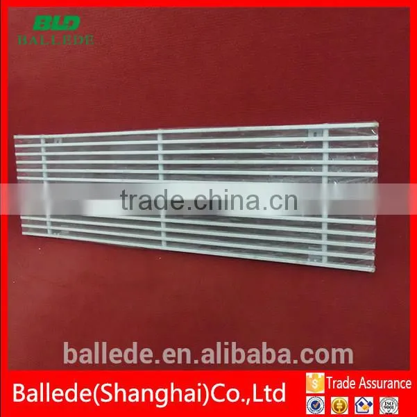 modern design air grille in HVAC system
