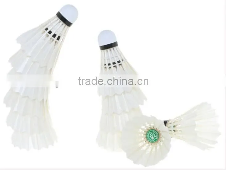 Duck Feather Shuttlecock Badminton Durable Training Ball