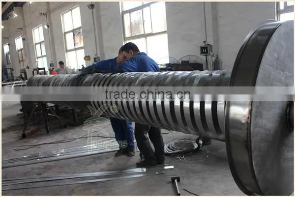 Vertical vibrating conveyor with CE & ISO