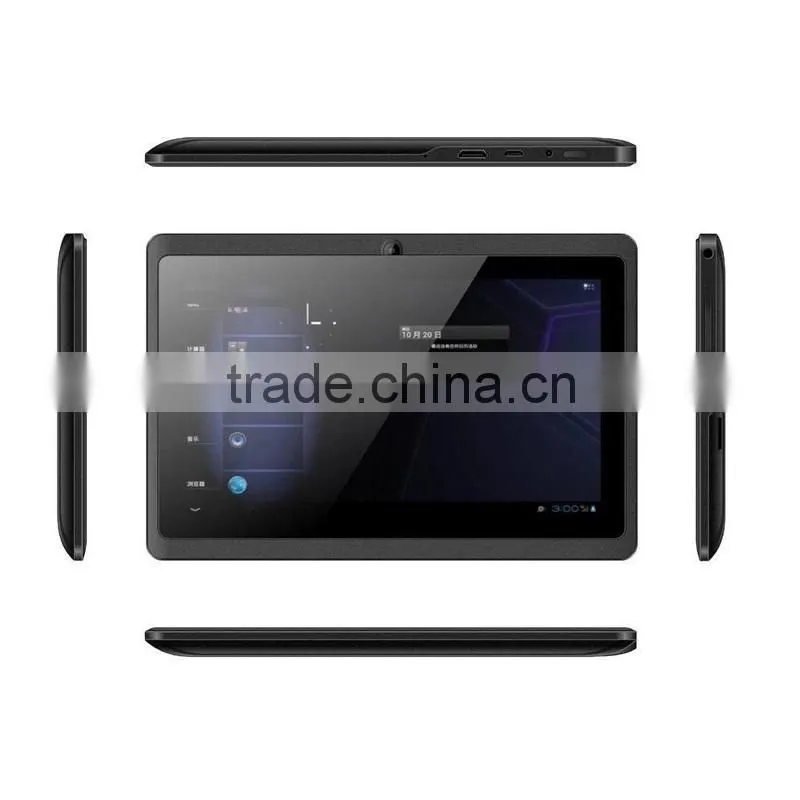 White With GPS WIFI Bluetooth Phone For Android 4.4 Core 7 inch Tablet PC