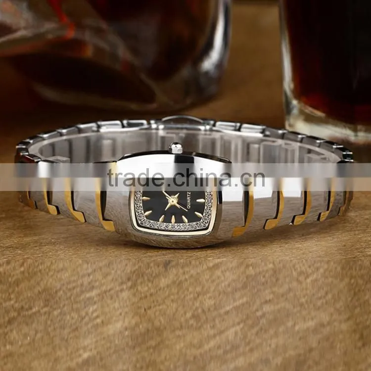 Elegance tungsten watch high quality sapphire glass watch tungsten band watch