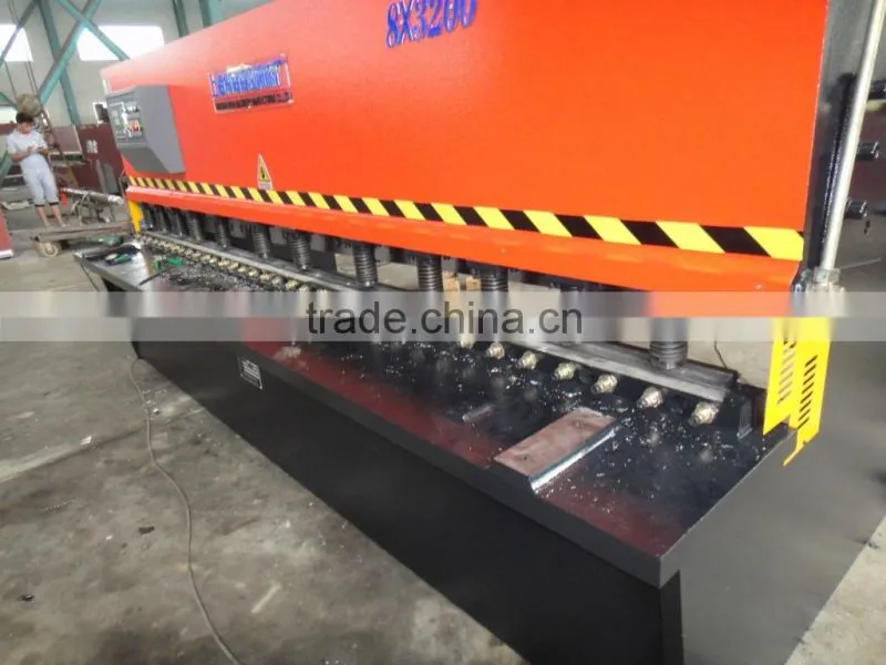 hydraulic shearing machine qc12y 8 x 3200